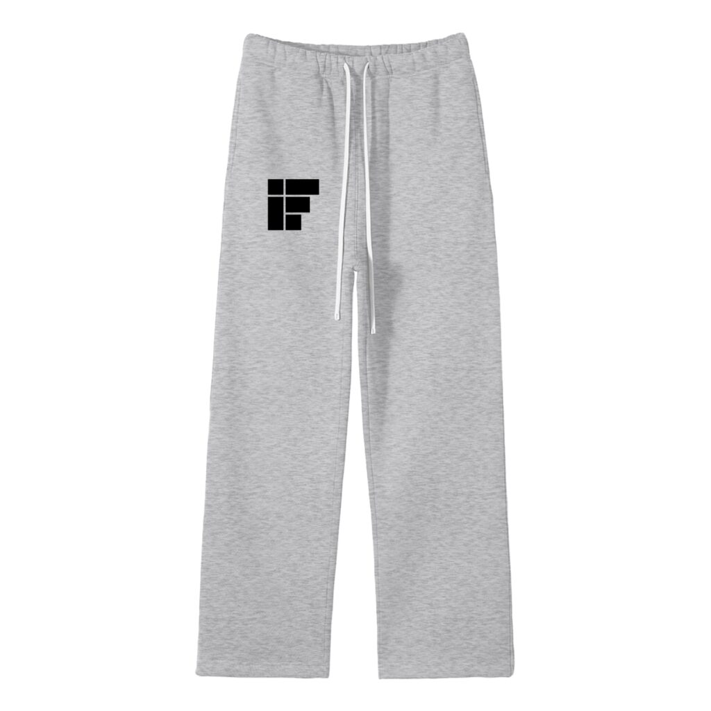 Pantalon polaire à coupe droite noir - IF (Black Design)