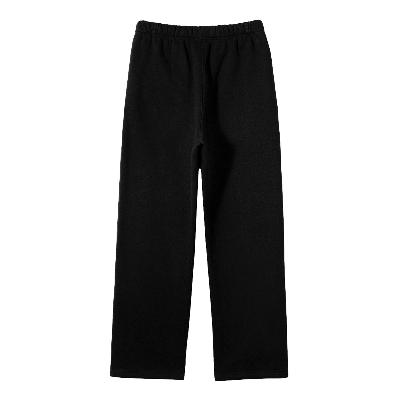 Pantalon polaire à coupe droite noir – IF (White Design)